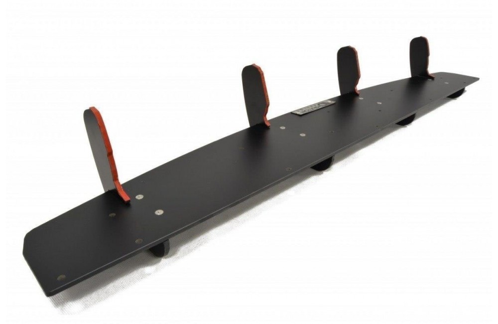 Rear Diffuser & Rear Side Splitters Audi A6 S-Line C7 (exhaust 2x1)