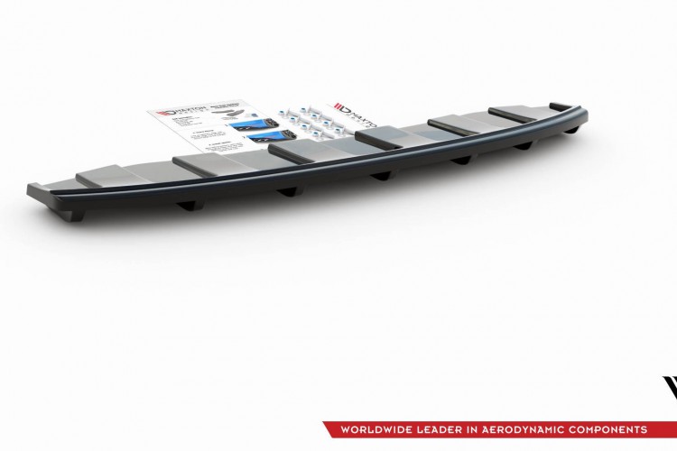 Πίσω Splitter AUDI A6 C7 S-LINE AVANT EXHAUST 2x1 (με κάθετες ράβδους)