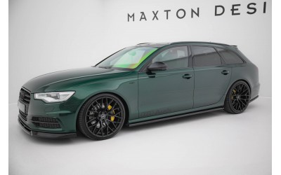 Side Skirts Diffusers V.2 Audi A6 S-line / S6 C7