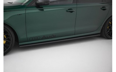 Side Skirts Diffusers V.2 Audi A6 S-line / S6 C7