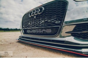 FRONT RACING SPLITTER AUDI A6 C7 S-LINE (2 splitters = 1 set)