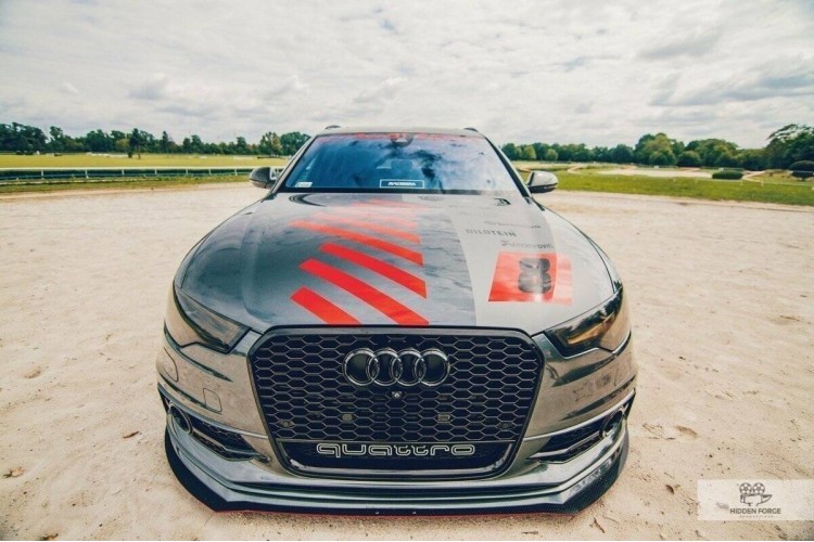 Racing Front Splitter Audi A6 S-Line C7 (2 splitters)