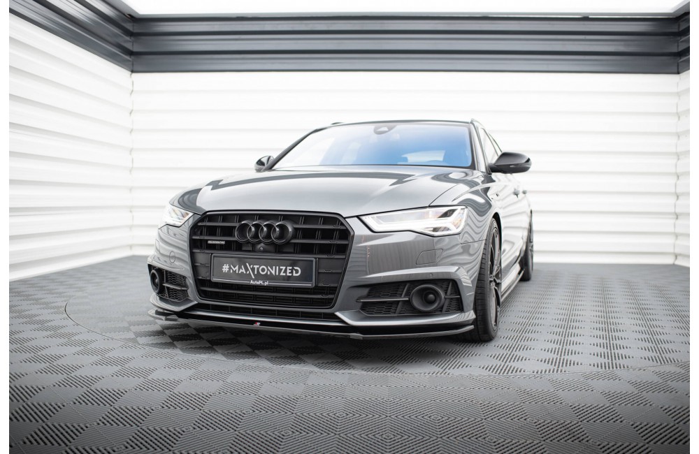 Front Splitter V.1 Audi A6 / A6 C7 S-line/ S6 C7 Facelift