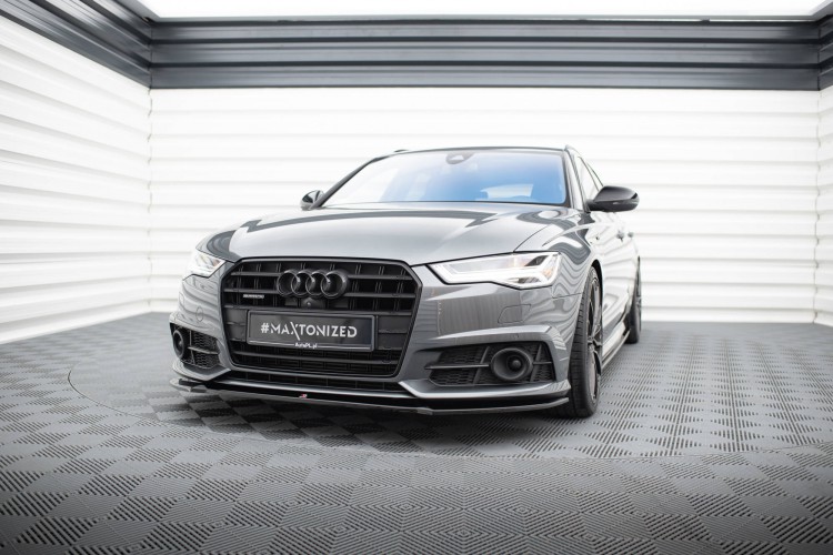 Πρόσθιο Splitter V.1 Audi A6 / A6 C7 S-line / S6 C7 Facelift
