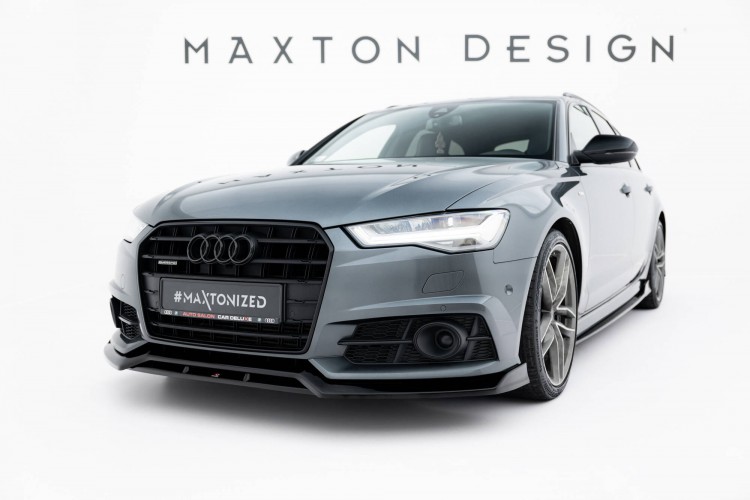 Μπροστινός Splitter V.3 Audi A6 / A6 C7 S-line / S6 C7 Facelift