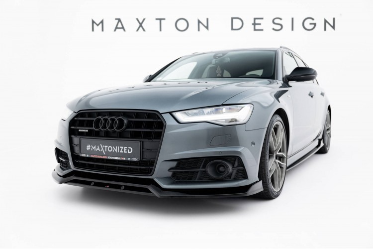 Μπροστινός Splitter V.3 Audi A6 / A6 C7 S-line / S6 C7 Facelift