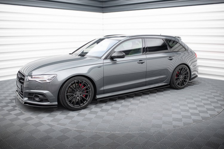Side Skirts Diffusers V.1 Audi A6 / A6 C7 S-line / S6 C7 Facelift
