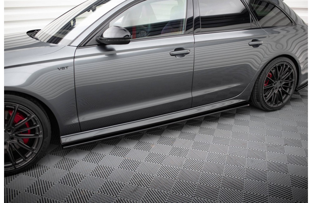 Side Skirts Diffusers V.1 Audi A6 / A6 C7 S-line/ S6 C7 Facelift Side Skirts Diffusers V.1 Audi A6 / A6 C7 S-line/ S6 C7 Facelift