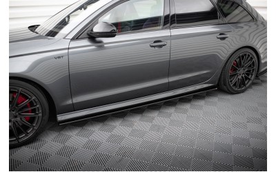 Side Skirts Diffusers V.1 Audi A6 / A6 C7 S-line/ S6 C7 Facelift