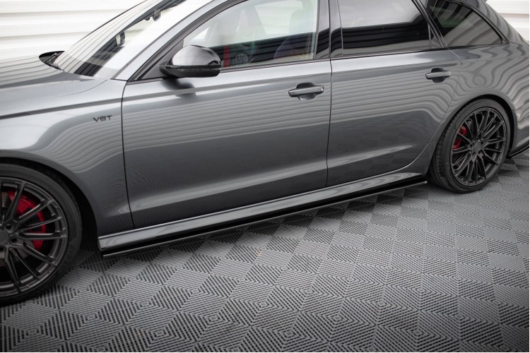 Side Skirts Diffusers V.1 Audi A6 / A6 C7 S-line / S6 C7 Facelift