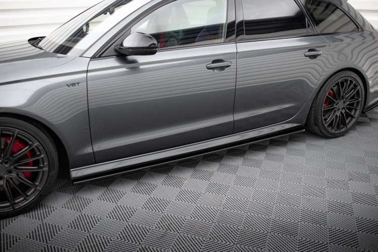 Side Skirts Diffusers V.1 Audi A6 / A6 C7 S-line / S6 C7 Facelift