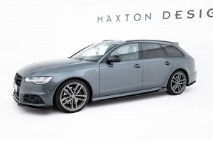 Side Skirts Diffusers V.2 Audi A6 / A6 C7 S-line/ S6 C7 Facelift Side Skirts Diffusers V.2 Audi A6 / A6 C7 S-line/ S6 C7 Facelift