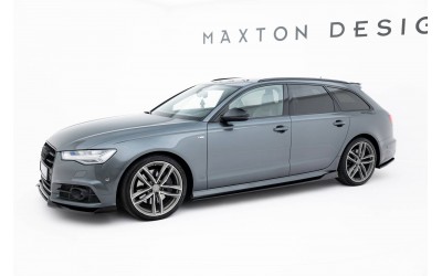 Side Skirts Diffusers V.2 Audi A6 / A6 C7 S-line/ S6 C7 Facelift