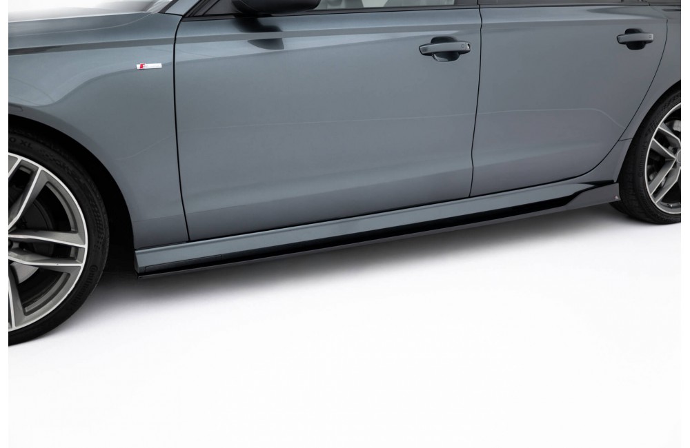 Side Skirts Diffusers V.2 Audi A6 / A6 C7 S-line/ S6 C7 Facelift Side Skirts Diffusers V.2 Audi A6 / A6 C7 S-line/ S6 C7 Facelift