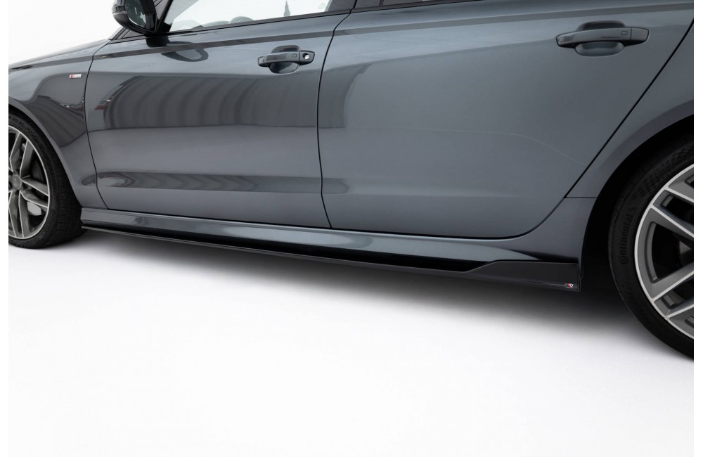 Side Skirts Diffusers V.2 Audi A6 / A6 C7 S-line/ S6 C7 Facelift Side Skirts Diffusers V.2 Audi A6 / A6 C7 S-line/ S6 C7 Facelift