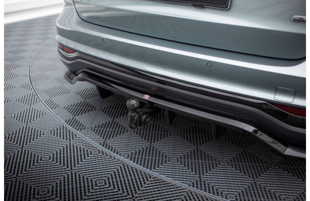 Rear Splitter (with vertical bars) Audi A6 Allroad C8