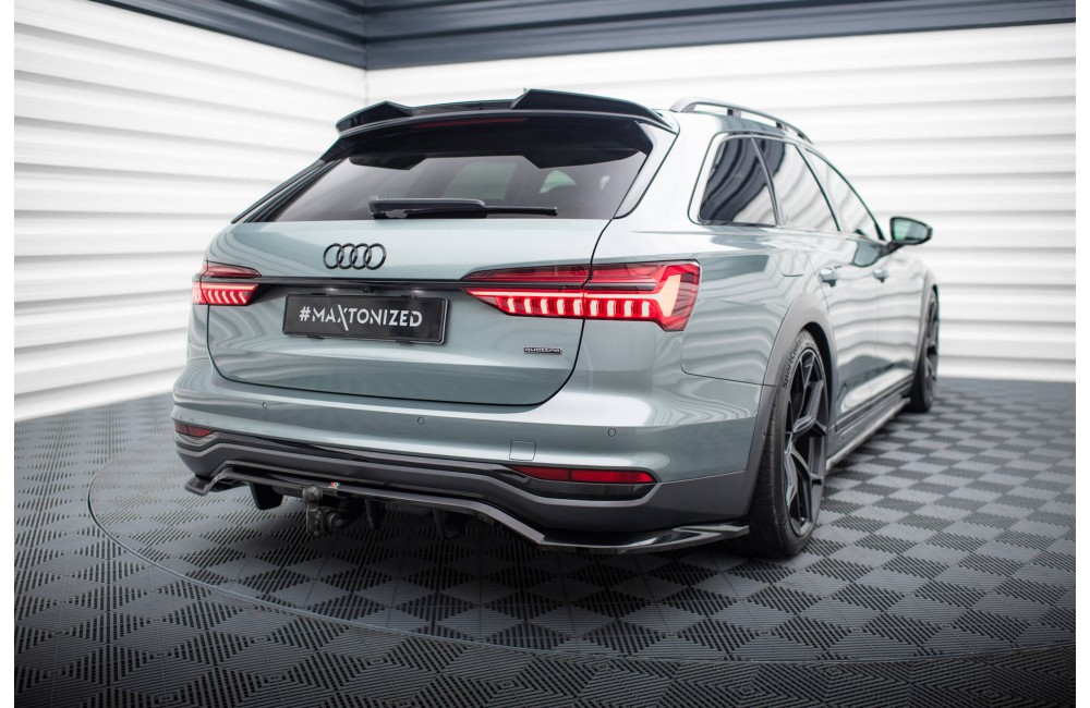 Rear Splitter (with vertical bars) Audi A6 Allroad C8