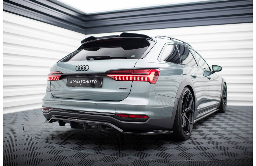 Rear Splitter (with vertical bars) Audi A6 Allroad C8