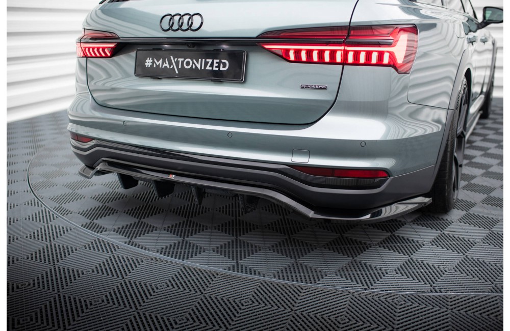 Rear Splitter (with vertical bars) Audi A6 Allroad C8