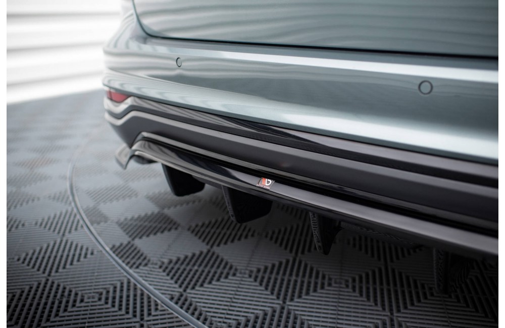 Rear Splitter (with vertical bars) Audi A6 Allroad C8