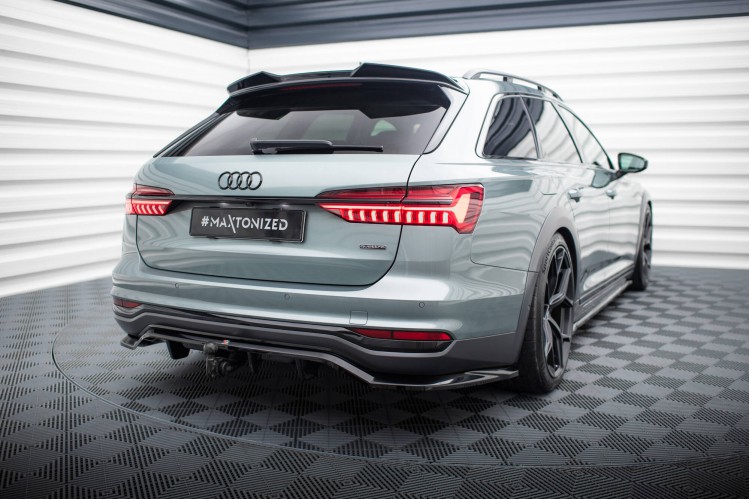 Rear Splitter (with vertical bars) Audi A6 Allroad C8