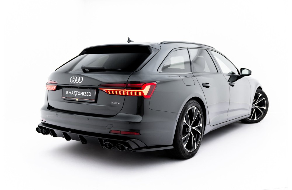 Rear Side Splitters Audi A6 Sedan / Avant C8 / C8 Facelift
