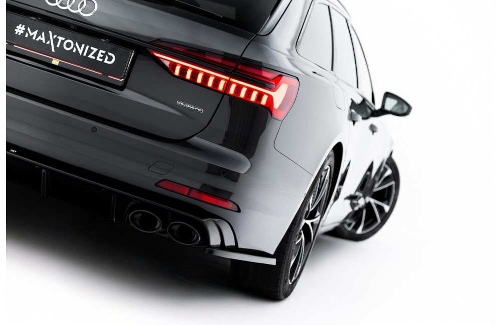 Rear Side Splitters Audi A6 Sedan / Avant C8 / C8 Facelift