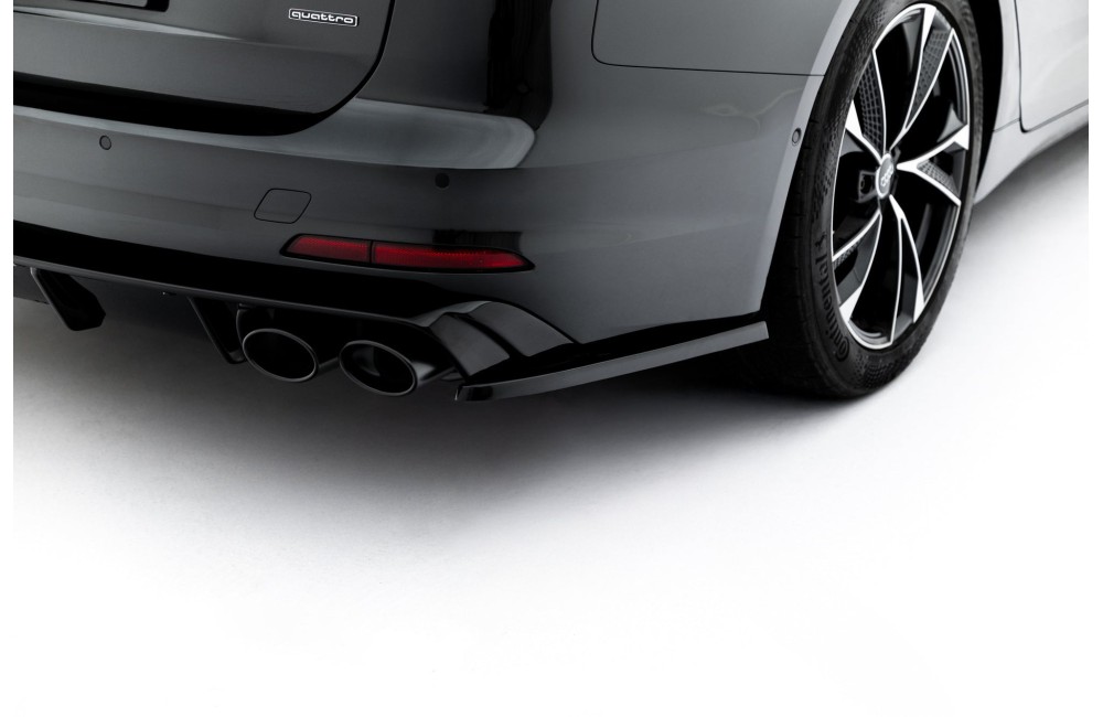Rear Side Splitters Audi A6 Sedan / Avant C8 / C8 Facelift