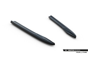 Rear Side Splitters Audi A6 Sedan / Avant C8 / C8 Facelift