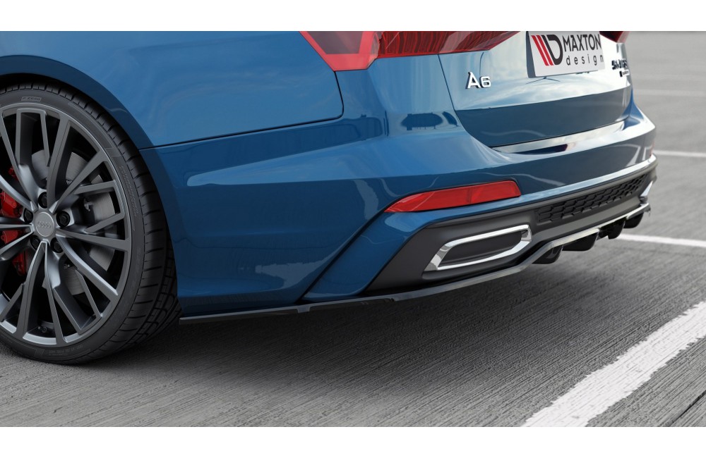Rear Splitter (with vertical bars) Audi A6 S-Line C8