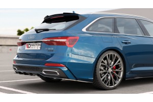 Rear Splitter (with vertical bars) Audi A6 S-Line C8