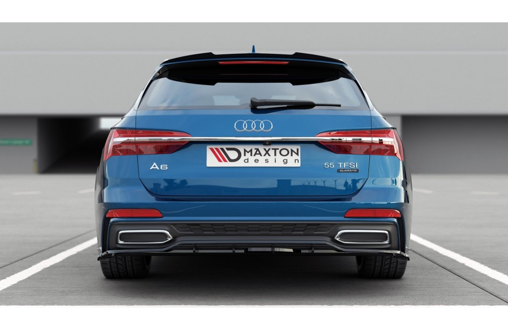 Rear Splitter (with vertical bars) Audi A6 S-Line C8