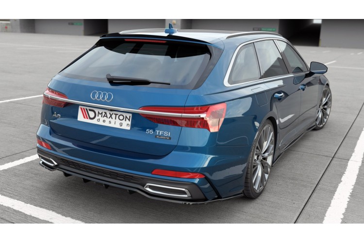 Πίσω Splitter (με κάθετες ράβδους) Audi A6 S-Line C8
