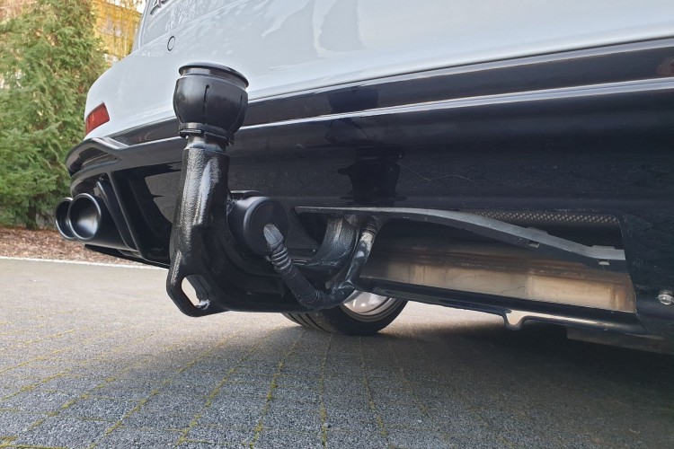 Πίσω Βαθμίδα + Μίμηση Εξάτμισης Audi A6 S-Line / S6 C8 / C8 Facelift