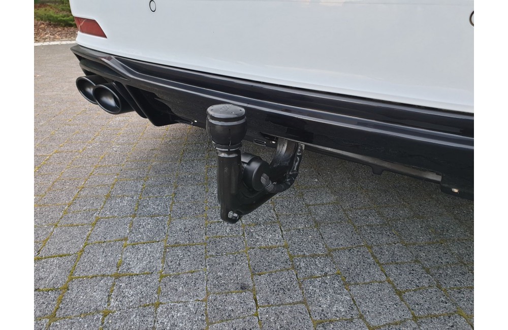 Rear Valance + Exhaust Ends Imitation Audi A6 S-Line / S6 C8 / C8 Facelift