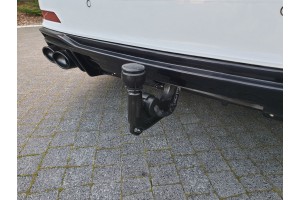 Rear Valance + Exhaust Ends Imitation Audi A6 S-Line / S6 C8 / C8 Facelift