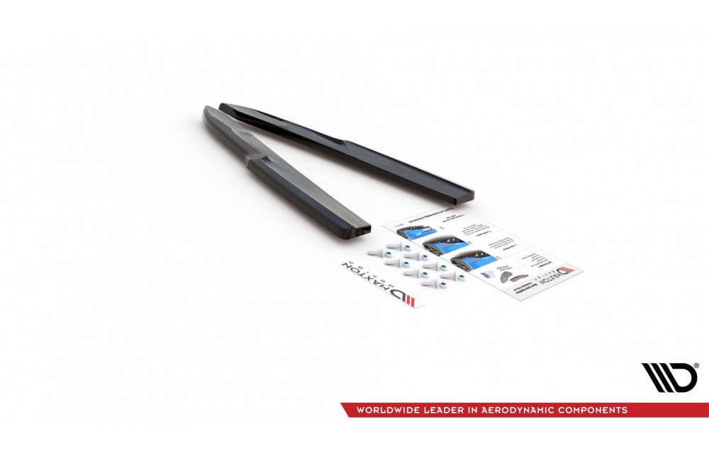 Rear Side Splitters Audi A6 S-Line / S6 C8 / C8 Facelift