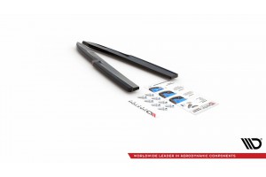 Rear Side Splitters Audi A6 S-Line / S6 C8 / C8 Facelift
