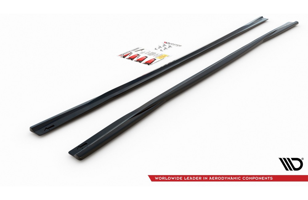 Side Skirts Diffusers Audi A6 S-Line / S6 C8 / C8 Facelift