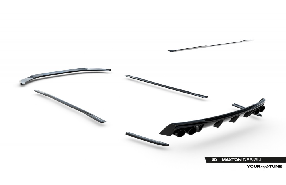 Set of Splitters Audi A6 S-Line Sedan / S6 Sedan C8