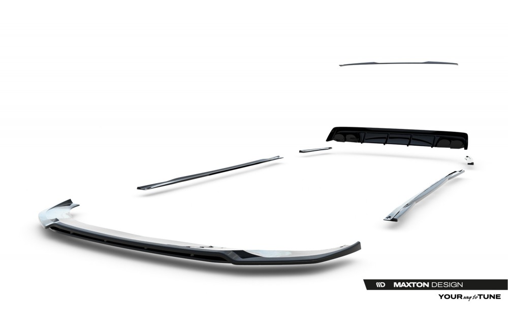 Set of Splitters Audi A6 S-Line Sedan / S6 Sedan C8