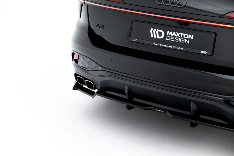 Πίσω Splitter (με κάθετους στύλους) V.1 Audi A6 S-Line C9