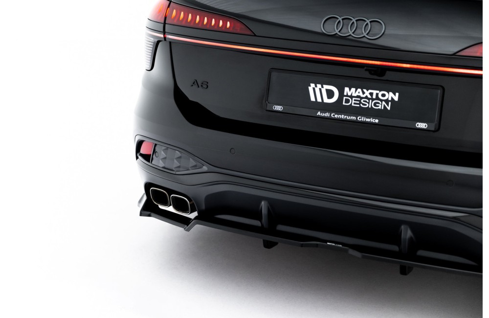 Rear Splitter (with vertical bars) V.2 Audi A6 S-Line C9
