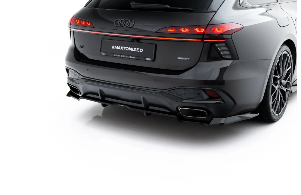 Rear Splitter (with vertical bars) V.3 Audi A6 S-Line C9