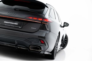 Rear Splitter (with vertical bars) V.3 Audi A6 S-Line C9
