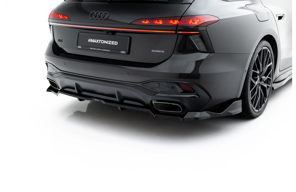 Rear Splitter (with vertical bars) V.4 Audi A6 S-Line C9
