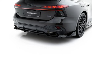 Rear Splitter (with vertical bars) V.4 Audi A6 S-Line C9