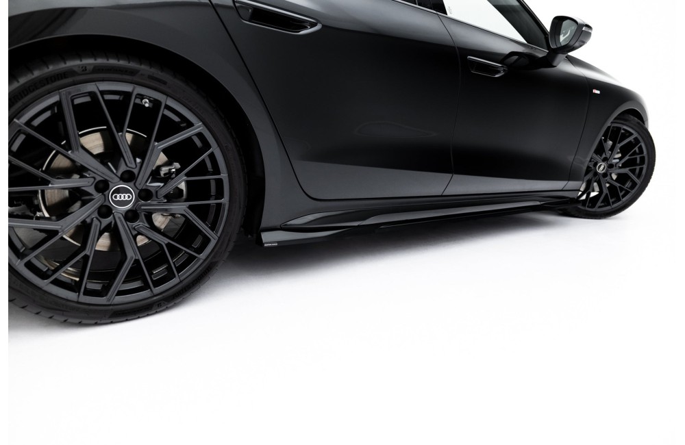 Side Skirts Diffusers V.1 Audi A6 S-Line C9