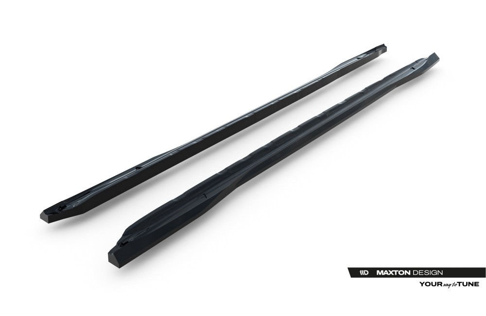 Side Skirts Diffusers V.1 Audi A6 S-Line C9