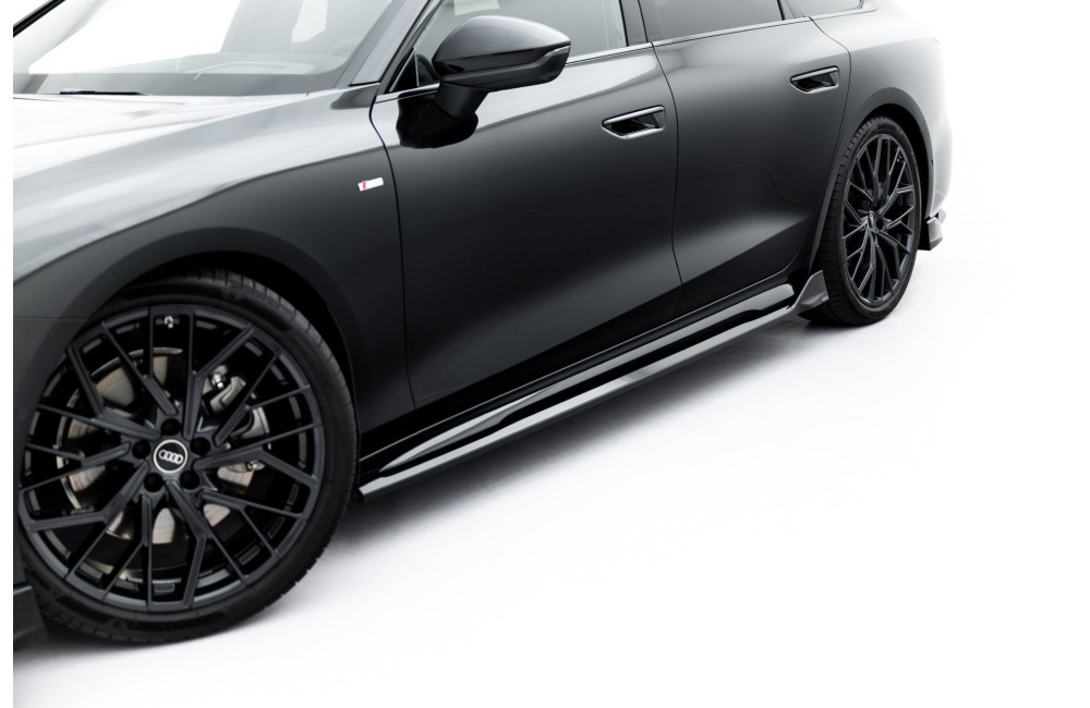 Side Skirts Diffusers V.2 Audi A6 S-Line C9